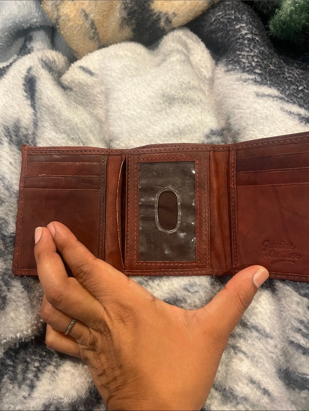 Genuine Leather Brown Men’s Wallet made in India